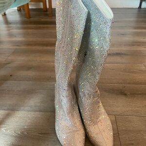 Rhinestone Boots